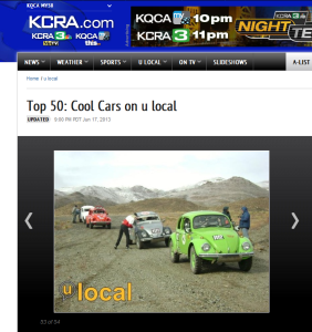 Top 50 Cool cars on KCRA's ULocal for the Sacramento area.