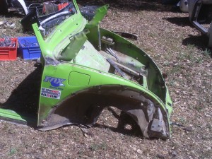 The front clip of the Green Booger.